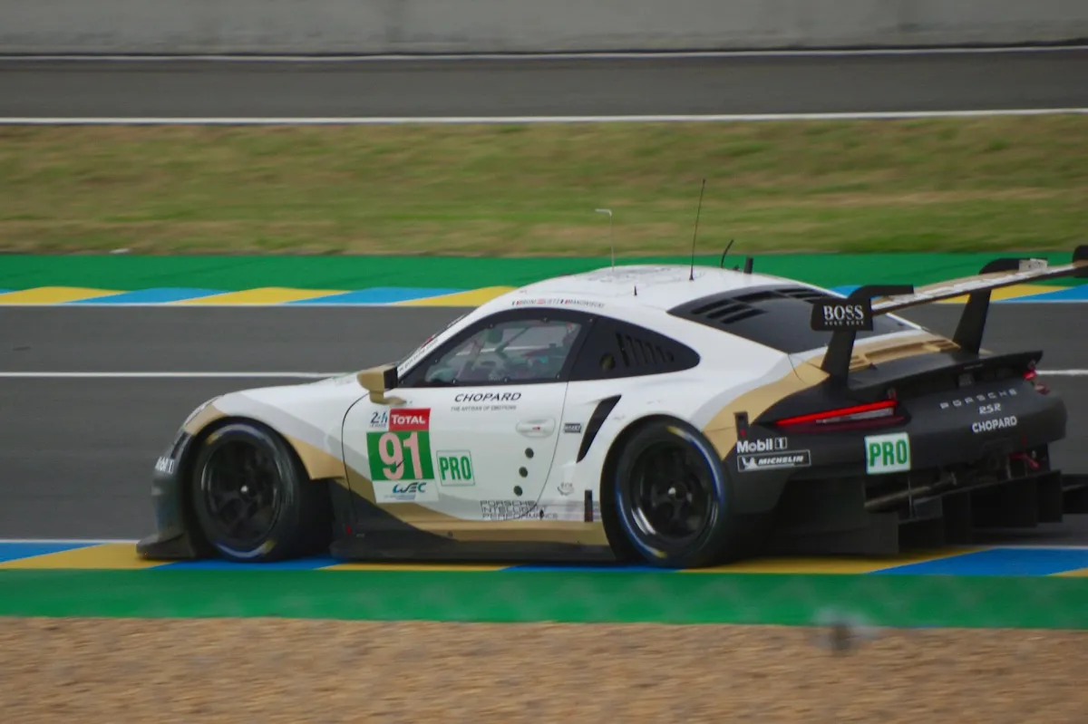 Porsche 911 RSR at Le Mans